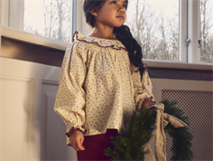 Lil Atelier turtledove blomstret top